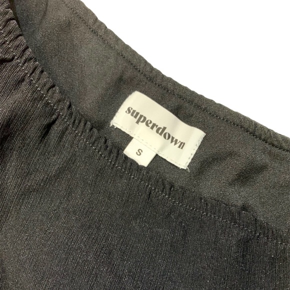 Superdown One Shoulder Sheer Waist Dress - Picture 5 of 8